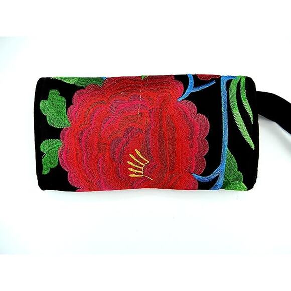 Mexican Clutch purse handbag colorfull mexican clutch 9 x 5 inches - Picture 4 of 6